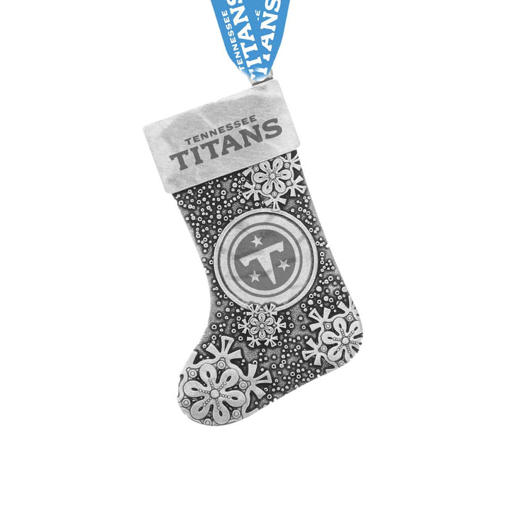 Tennessee Titans Snowflake Stocking Ornament 