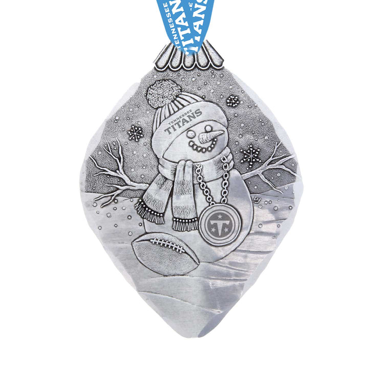 Tennessee Titans Superfan Snowman Ornament 
