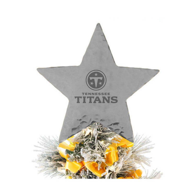 Tennessee Titans Star Tree Topper (Aluminum) 