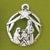 Pewter Nativity Ornament