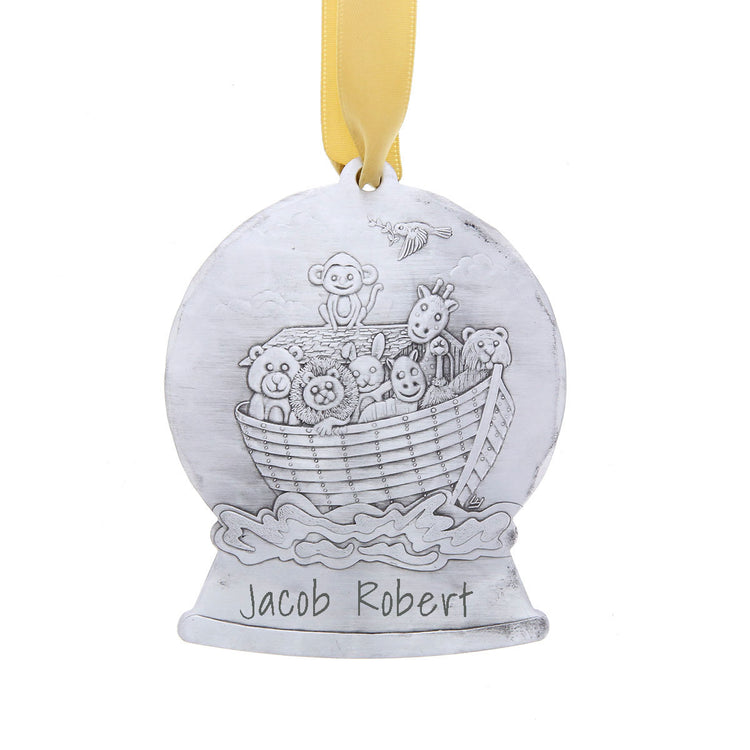 Noah's Ark Snow Globe Ornament