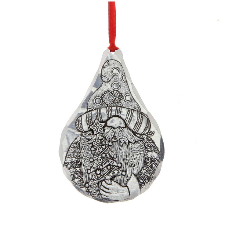Christmas Tree Gnome Ornament - Wendell August Forge