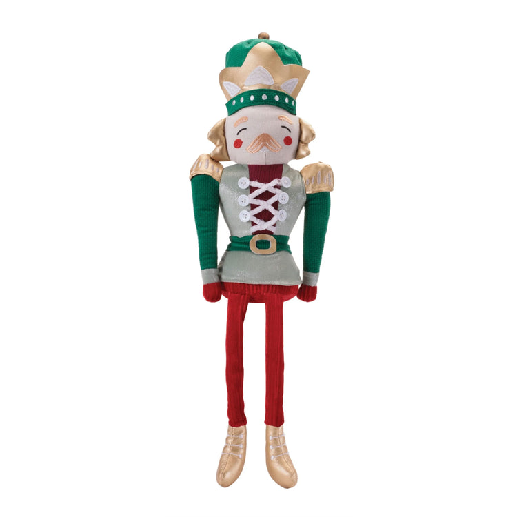 Nutcracker Plush Ornament
