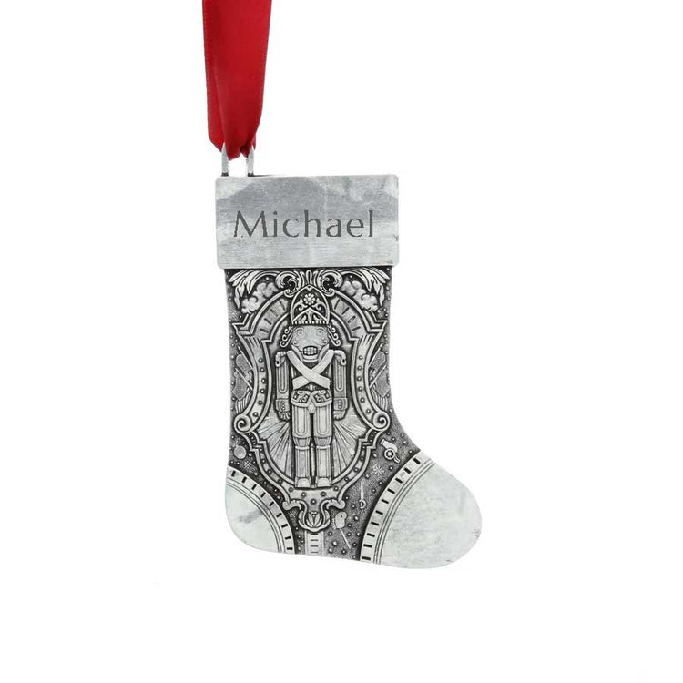 Personalized Nutcracker Stocking Ornament 