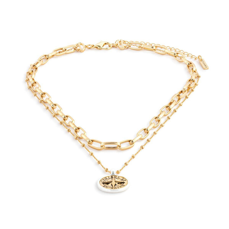 Protect & Guide Necklace - Gold