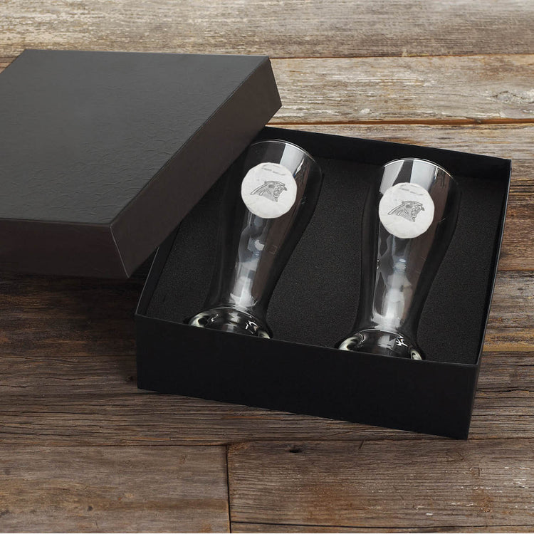 Carolina Panthers 2-Piece Pilsner Set 