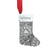 Personalized Paw Print Stocking - Wendell August Forge