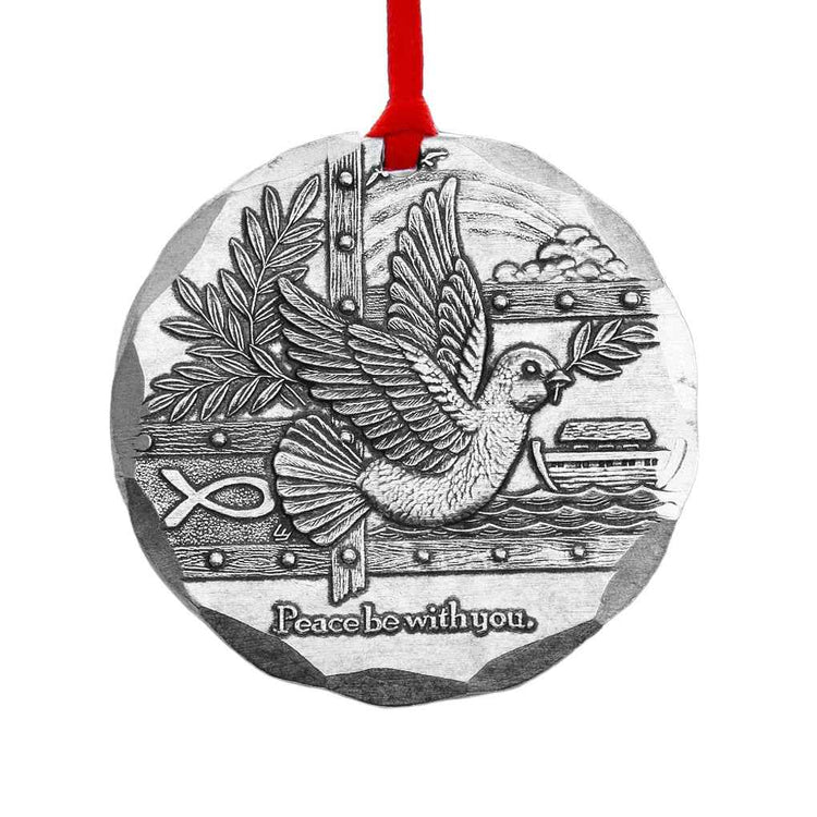 Peace Be with You Christmas Ornament 