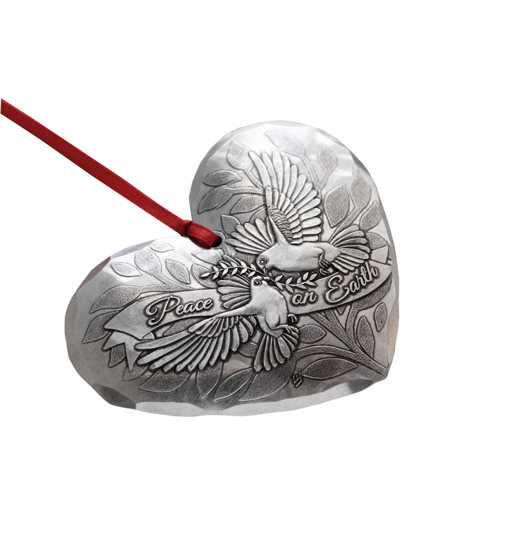 Peace on Earth Dove Ornament - Wendell August Forge