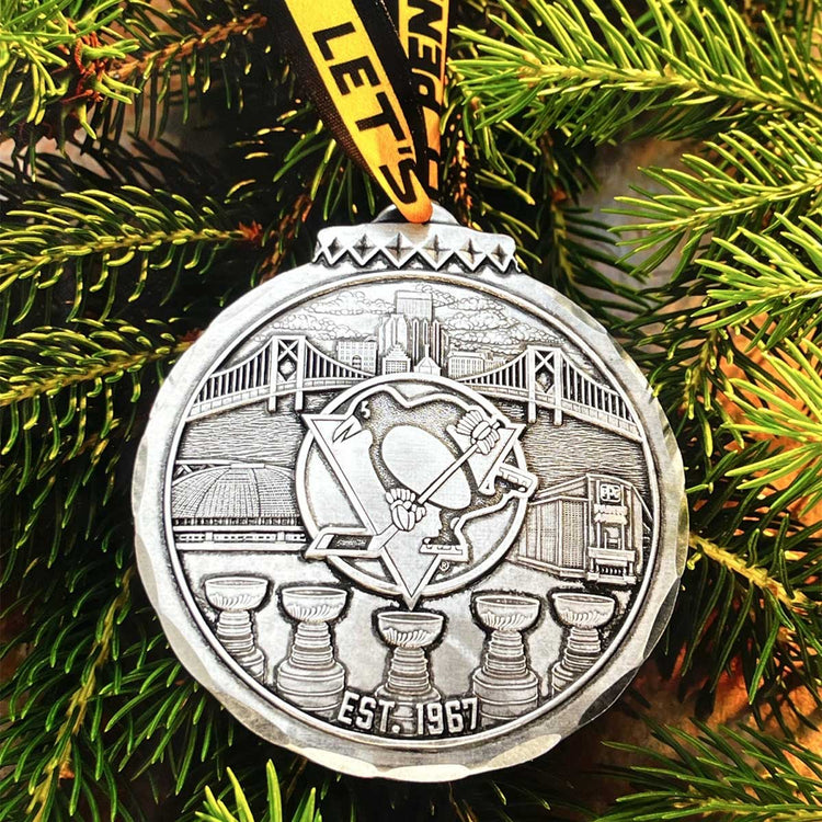 Pittsburgh Penguins Christmas Ornament - 60 Season Anniversary