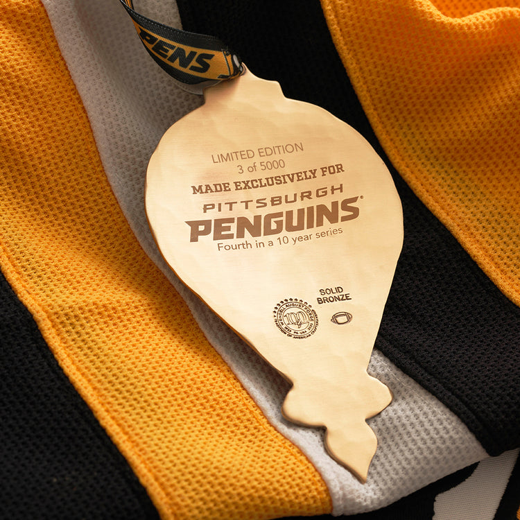 Limited Edition Pittsburgh Penguins Players Edition Ornament (Bronze)