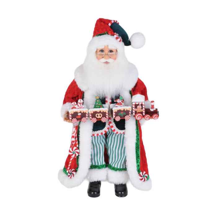 Peppermint Express Santa