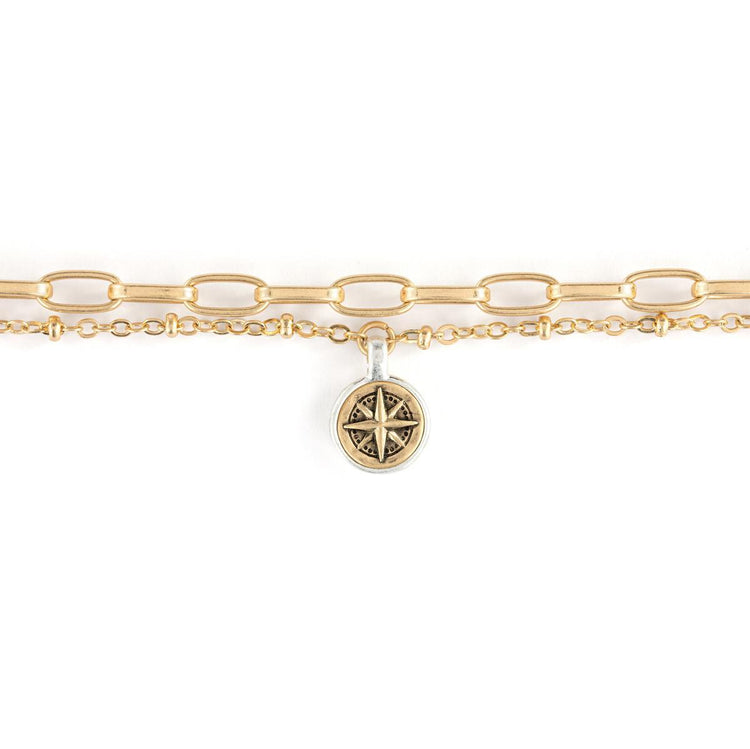 Protect & Guide Bracelet - Gold