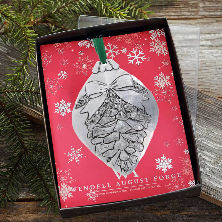 Pine Cone Bulb Ornament