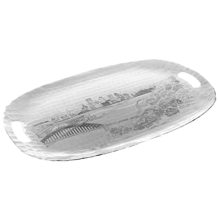 Pittsburgh Skyline Luncheon Tray 