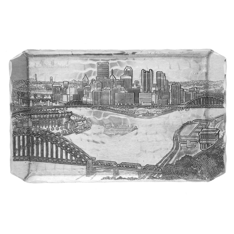 Pittsburgh Skyline Butler Tray 