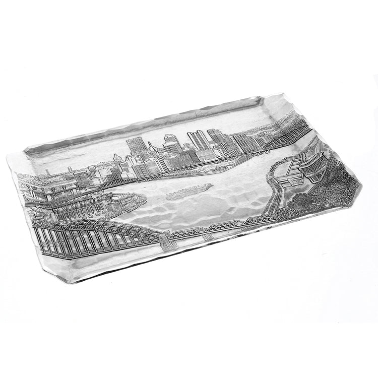 Pittsburgh Skyline Butler Tray