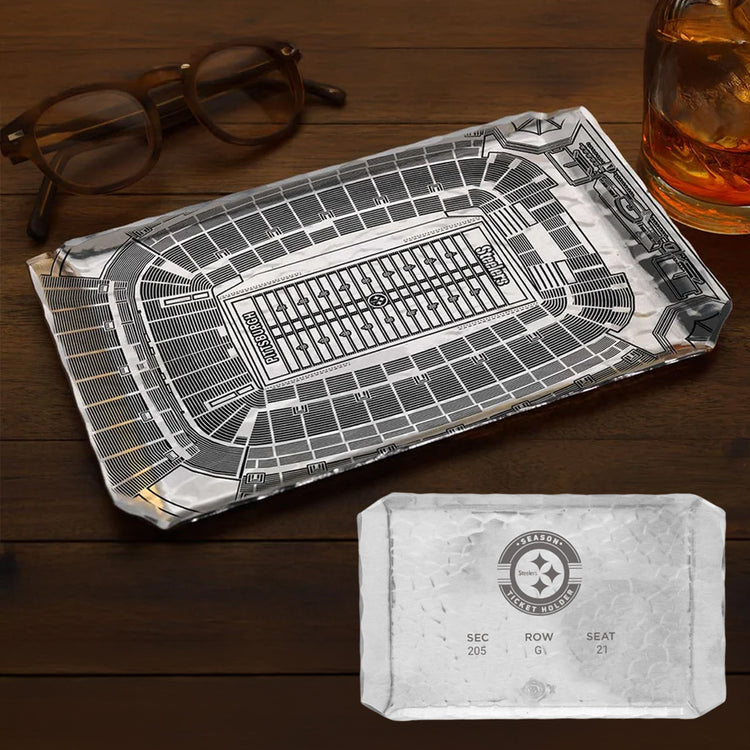 Pittsburgh Steelers Season Ticket Holder Butler Tray 