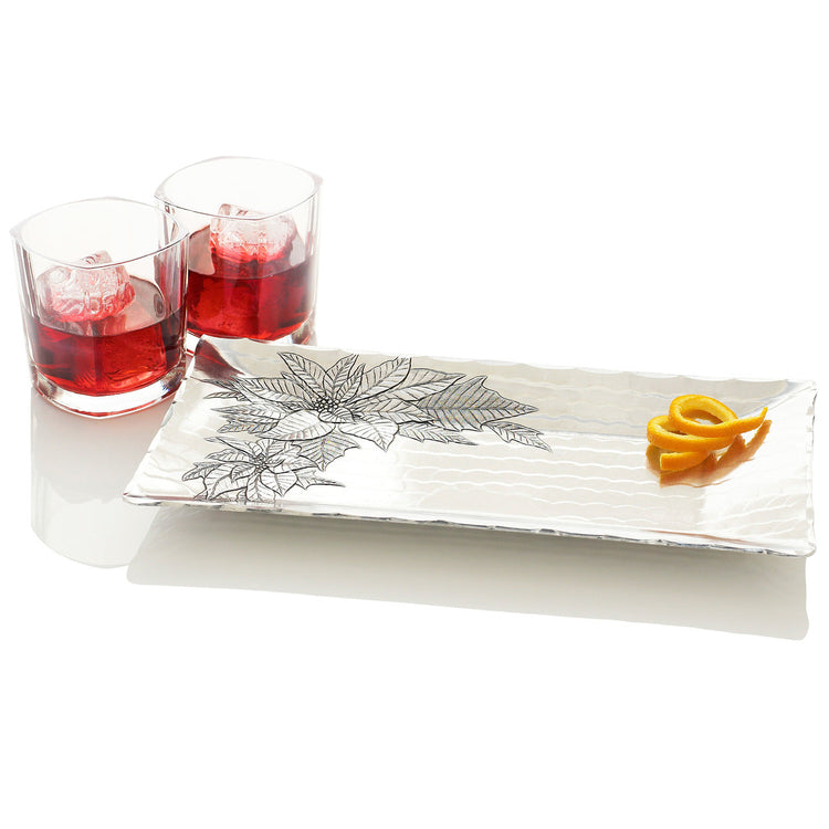 Poinsettia Small Horizon Tray 