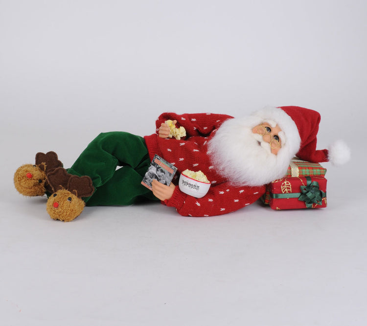 Popcorn & Movie Santa