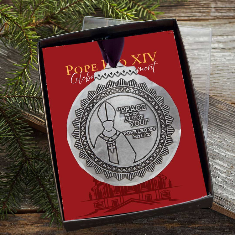Pope Leo Commemorative Ornament
