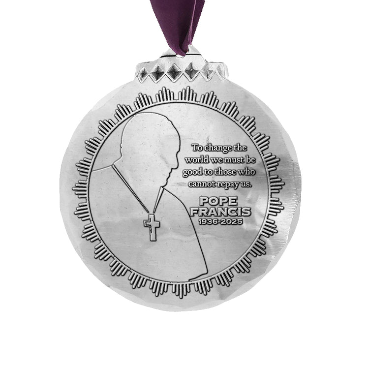 Pope Francis Remembrance Ornament
