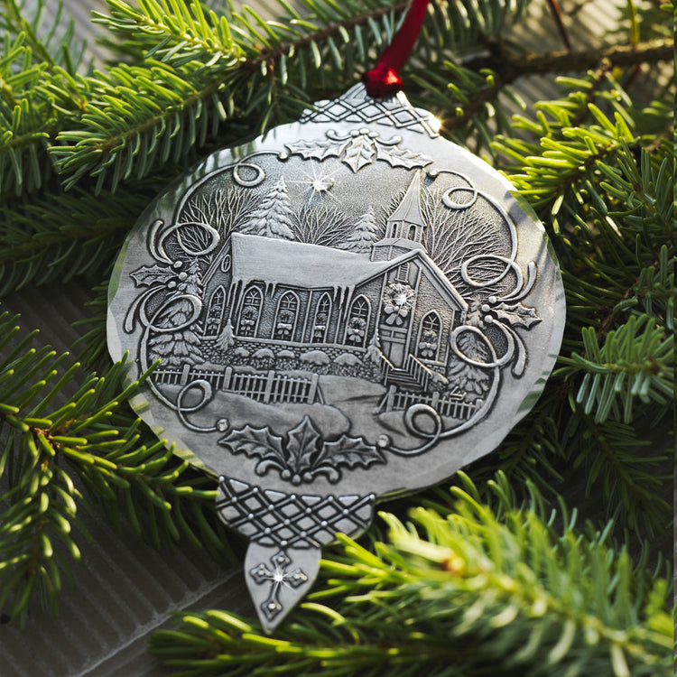 Portraits of Christmas 3-Piece Ornament Set