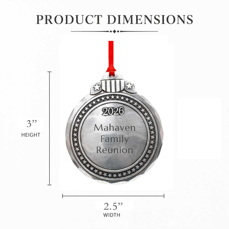 2026 Personalized Milestone Ornament