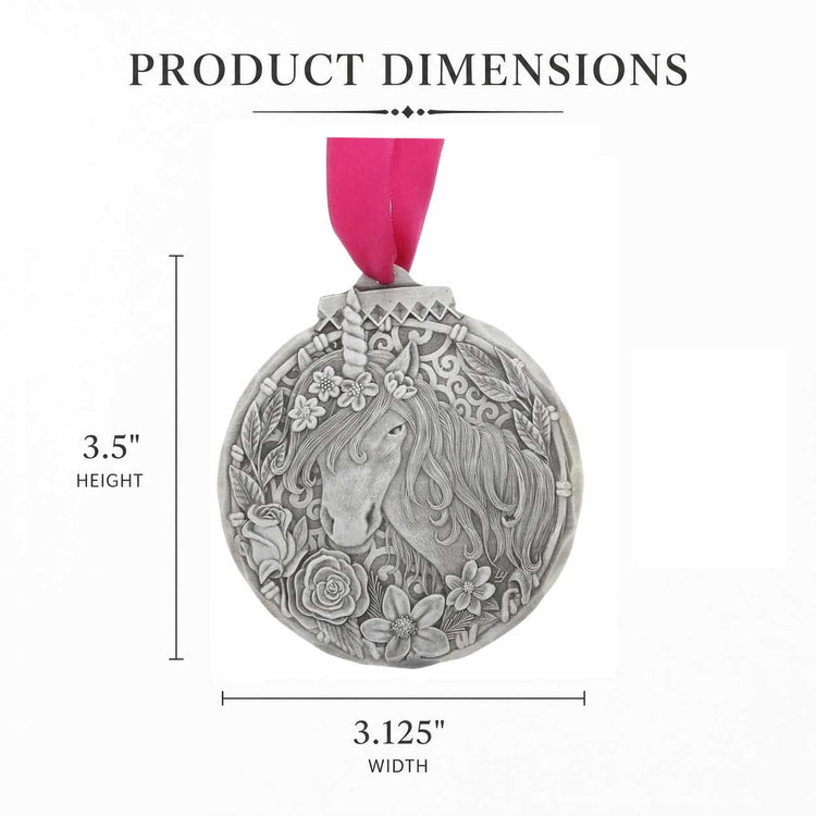 Magical Unicorn Ornament - Wendell August Forge