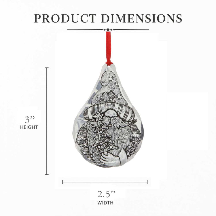 Christmas Tree Gnome Ornament