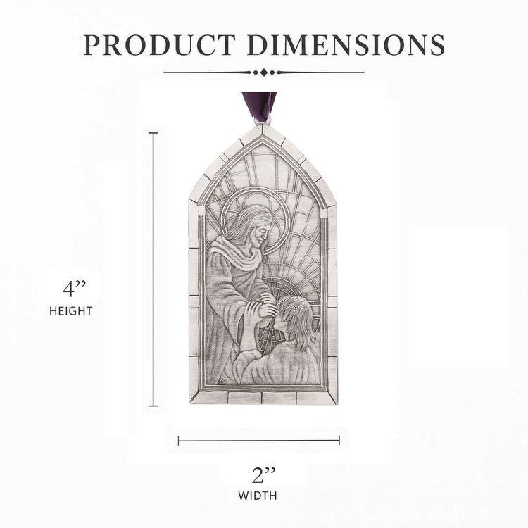 Cathedral Window Miracles Ornament