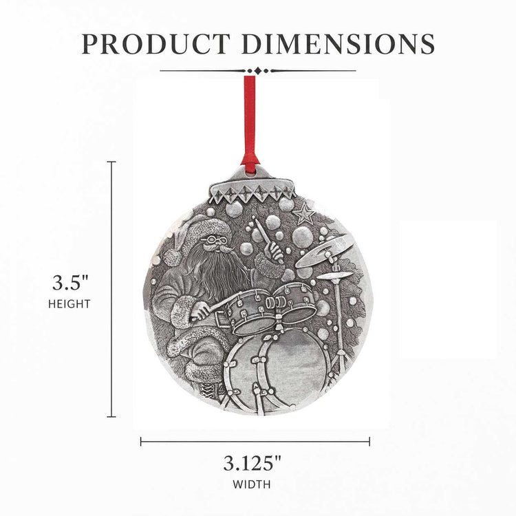 Santas Drum Solo Ornament