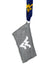 West Virginia University Rally Towel Ornament - Wendell August Forge