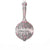 Baby's First Rattle Ornament - Pink - Wendell August Forge