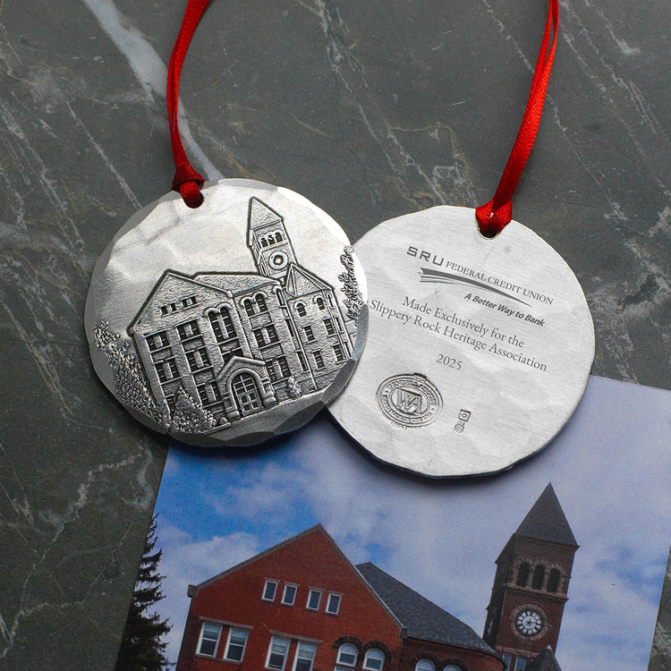 2025 Slippery Rock Heritage Ornament- SRU Old Main