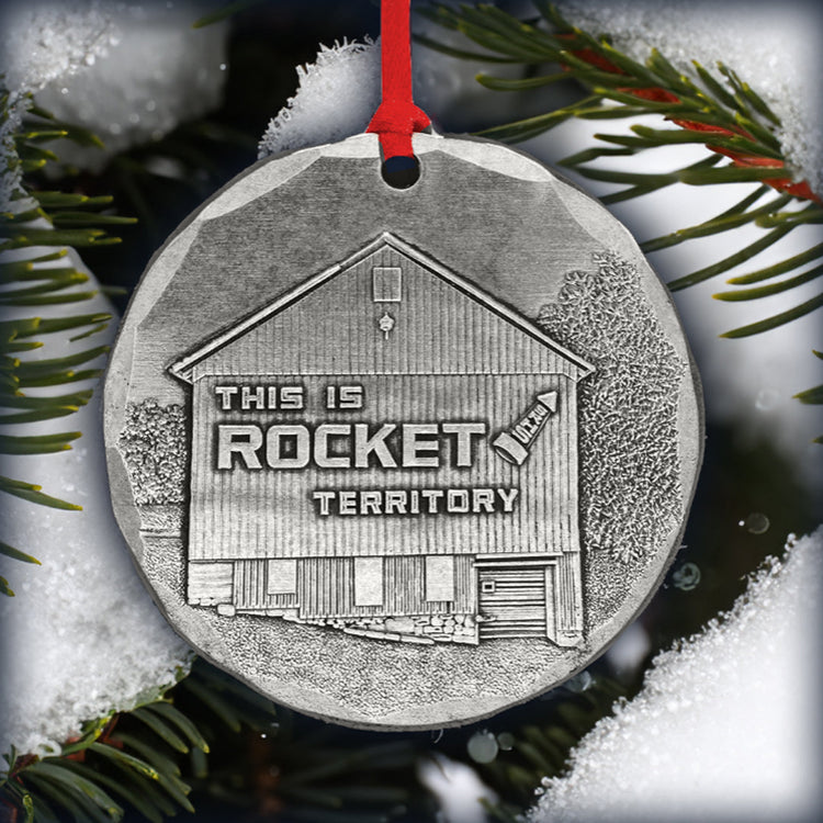 2024 Slippery Rock Heritage Ornament- Slippery Rock Territory Barn