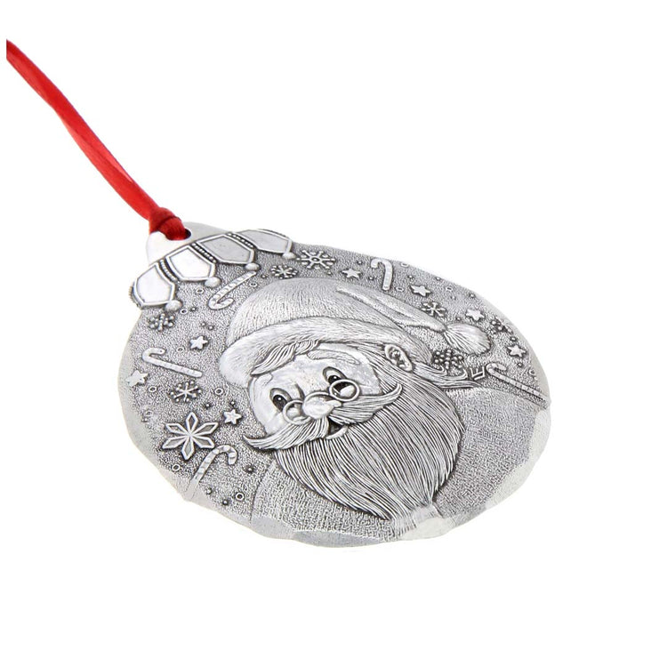 Winter Friends Santa Ornament 