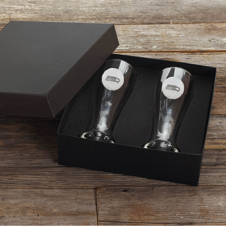 Seattle Seahawks 2-Piece Pilsner Set 