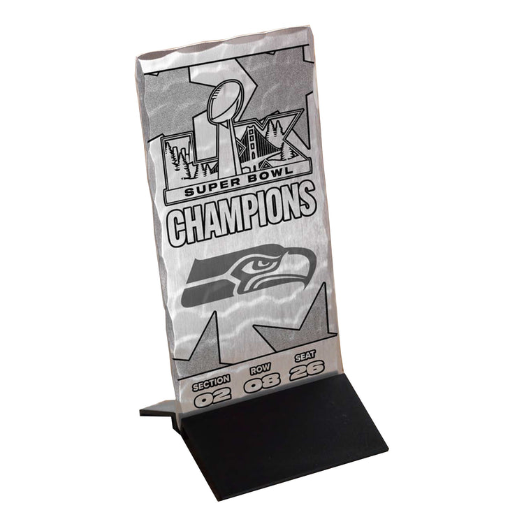 Super Bowl LX Champion Collector's Ticket