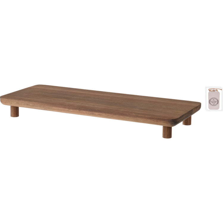 Serving Tray Acacia with Legs