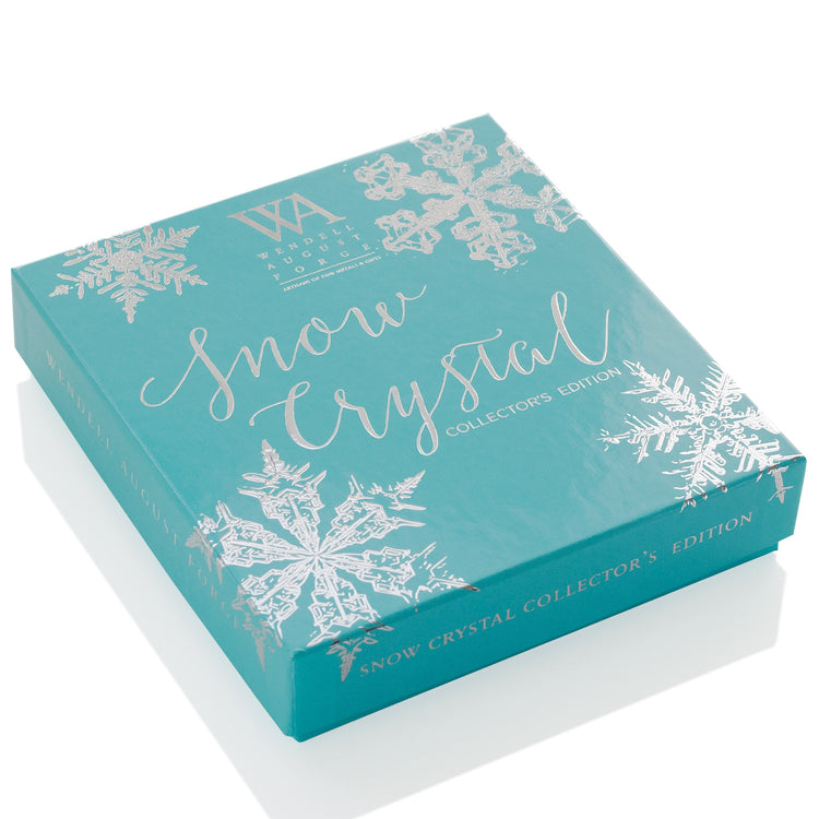 Snow Crystal Rose Ornament (Aluminum)