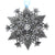 Snow Crystal Poinsettia Ornament (Aluminum) - Wendell August Forge
