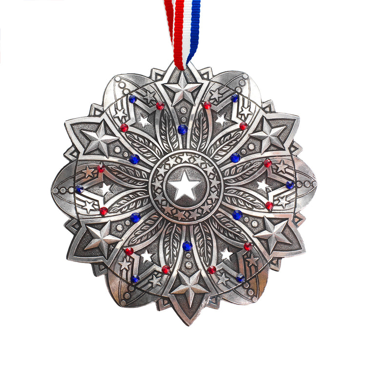 Snow Crystal 2026- Star Spangled Ornament (America 250th Commemorative Edition)