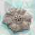 Winter Green Snow Crystal Ornament