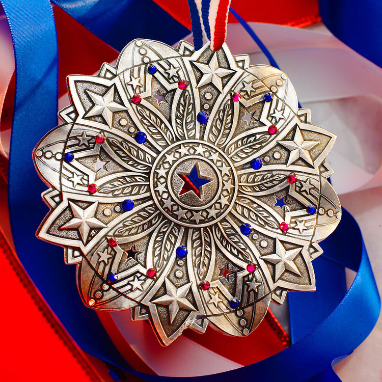 Snow Crystal 2026- Star Spangled Ornament (America250 Edition) 