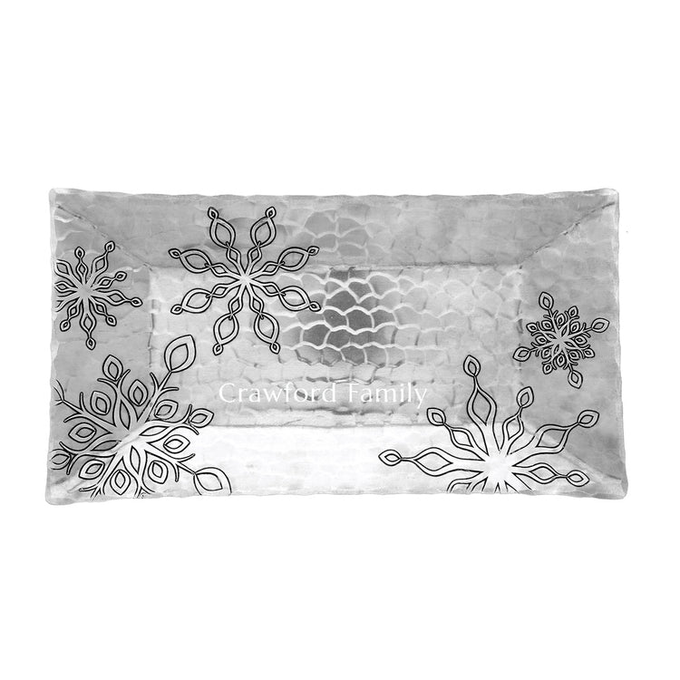 Snowflake Celebration Tray
