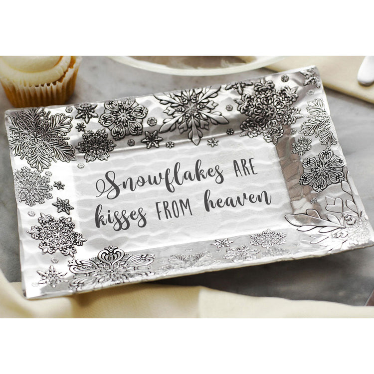 Expressions Snowflake Truffle Tray - Wendell August Forge