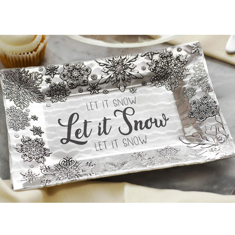 Expressions Snowflake Truffle Tray