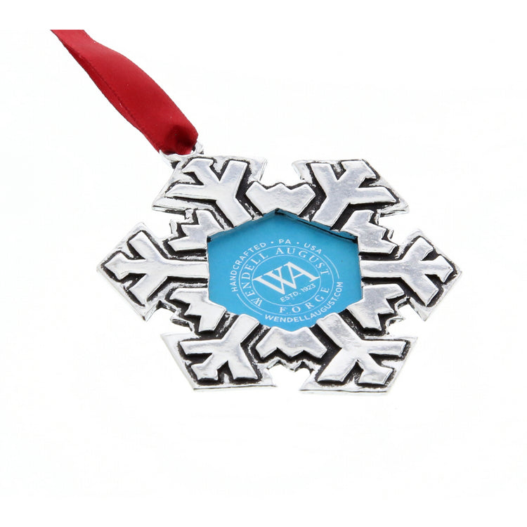 Radiant Snowflake Photo Ornament