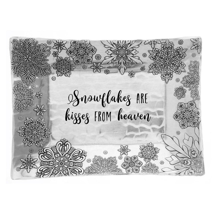 Expressions Snowflake Truffle Tray - Wendell August Forge